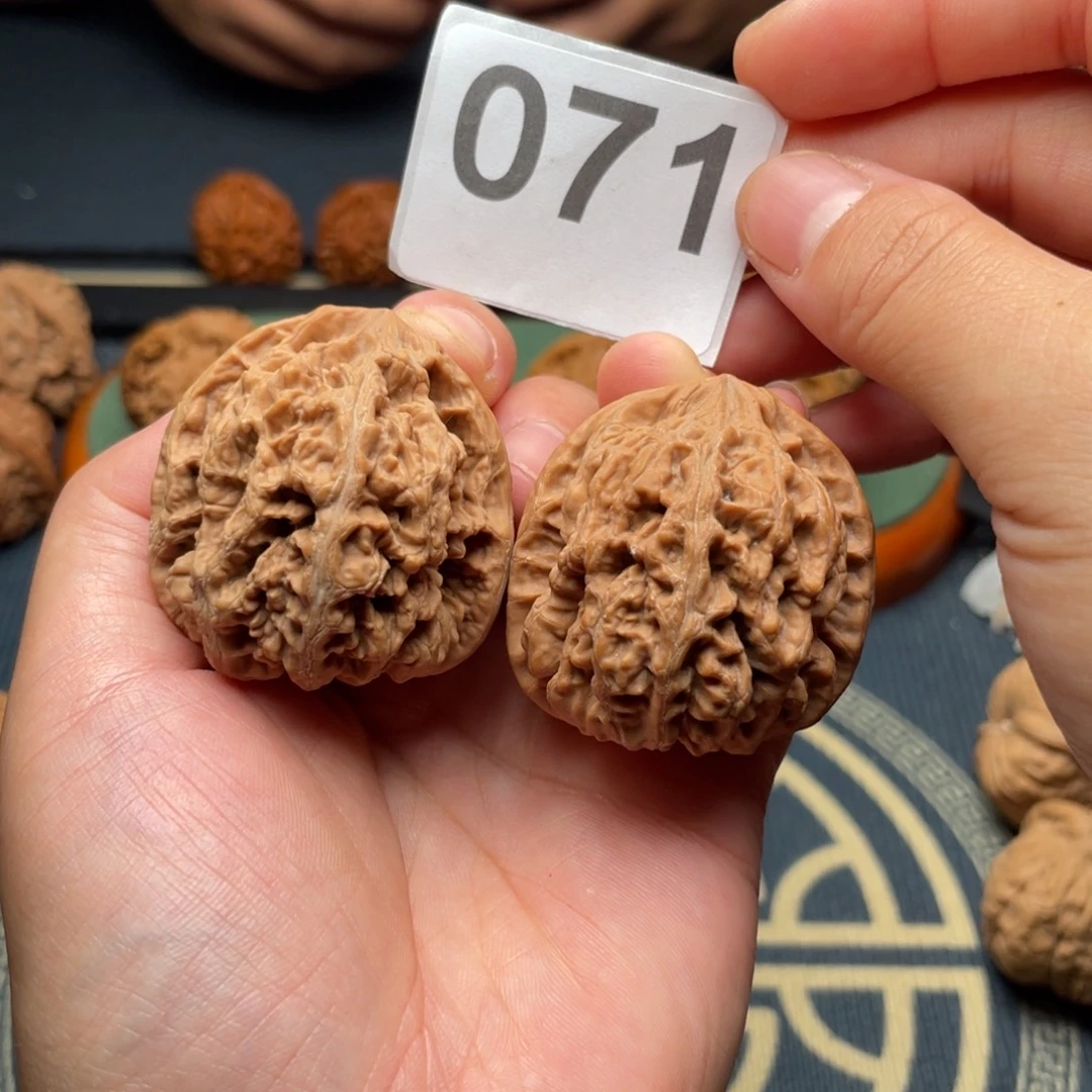 把件文玩核桃39全品粗筋071号
