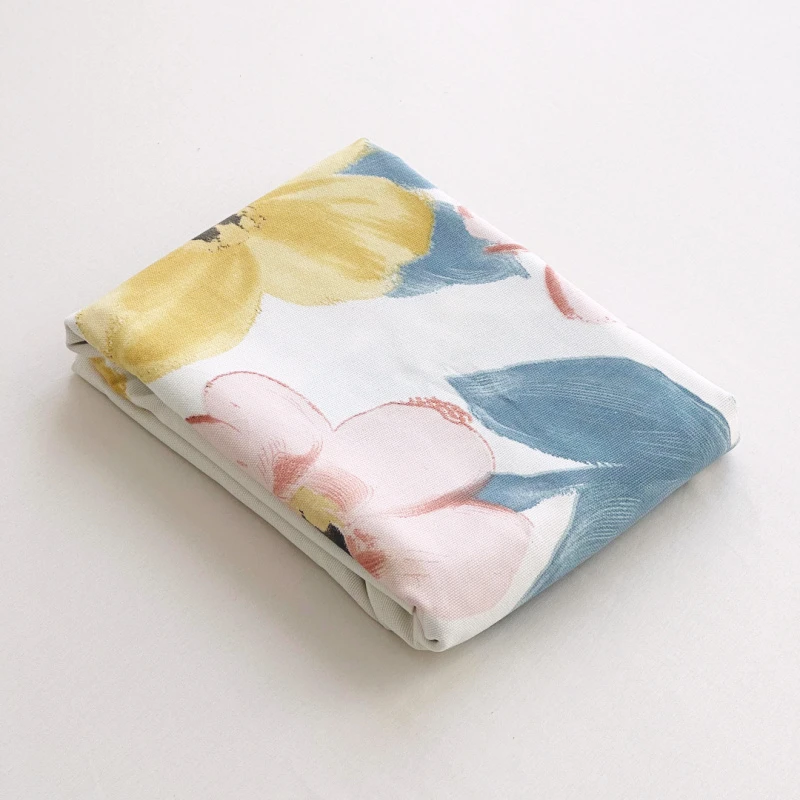 【京会社】一对装加厚细纱汉麻帆布枕套50*78cm 万花园