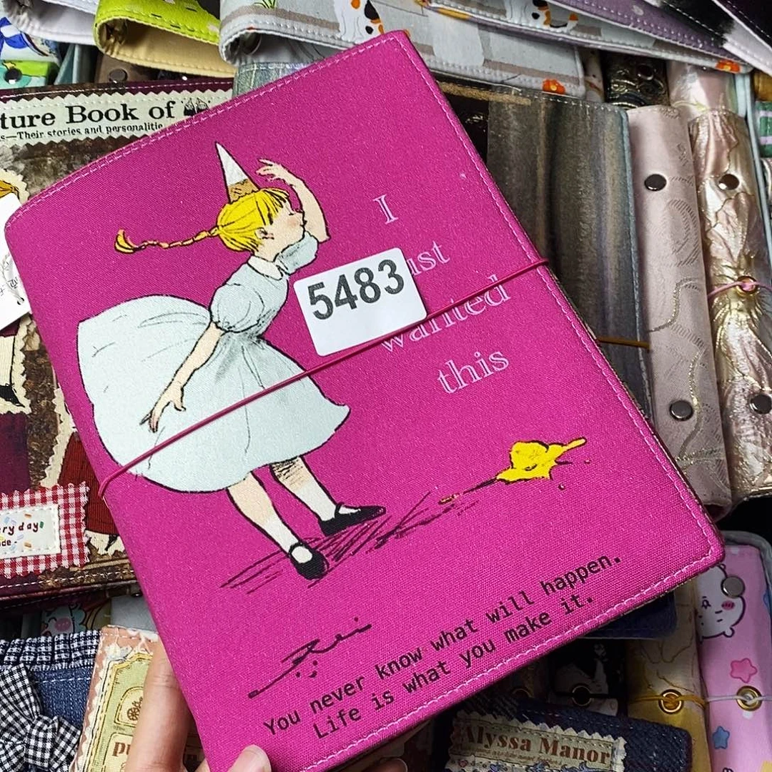 织绣A5活页不带纸5483