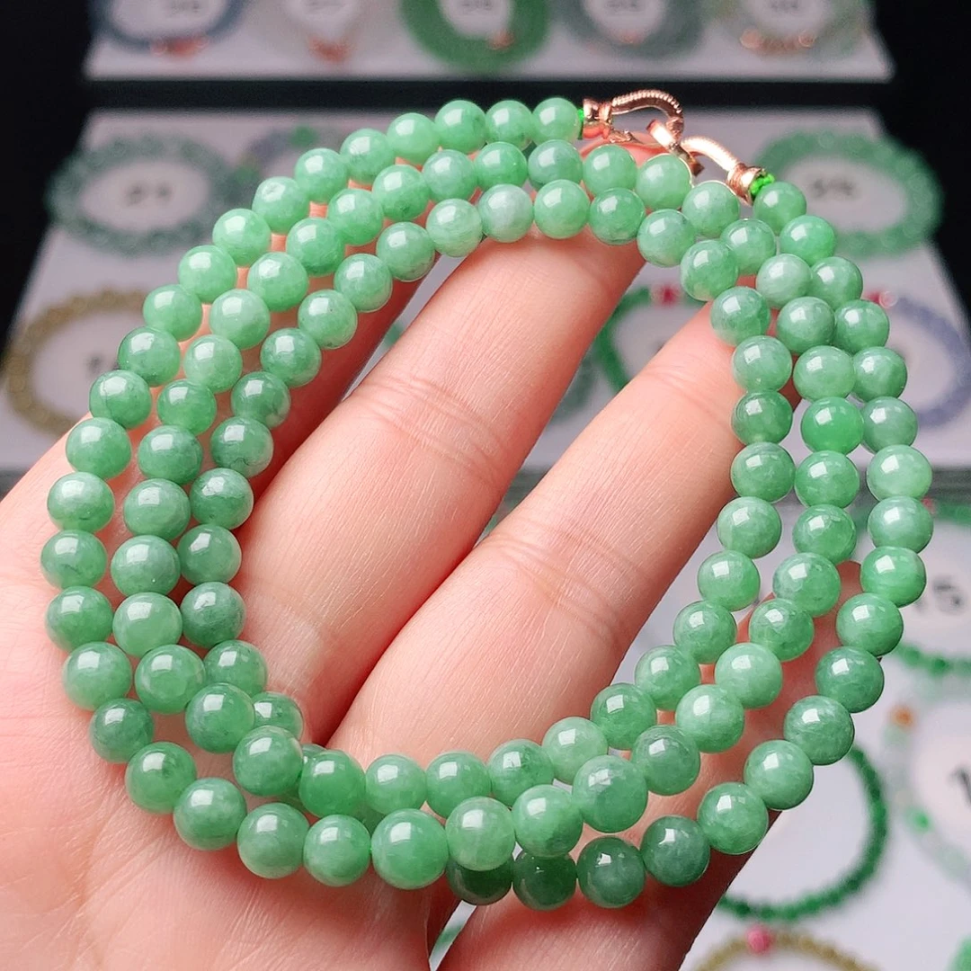 翡翠未镶嵌手链翡翠