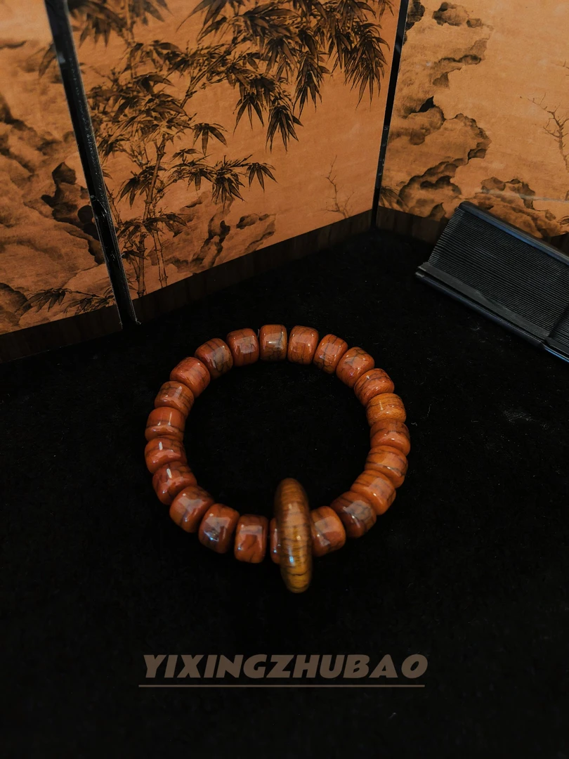 藏式高端骨质手串p