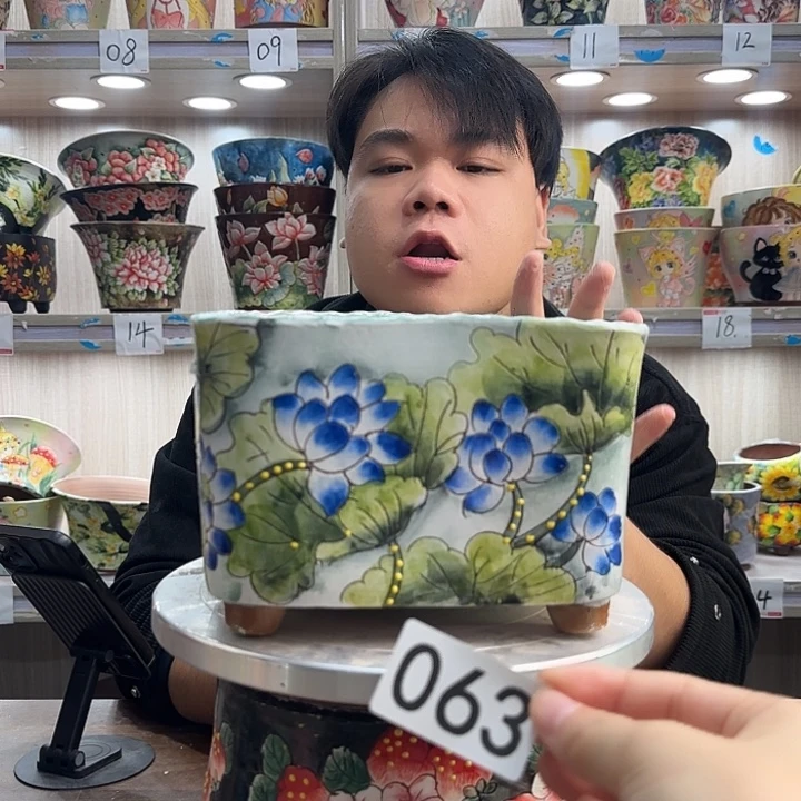 紫砂花盆瑕疵瑕疵063