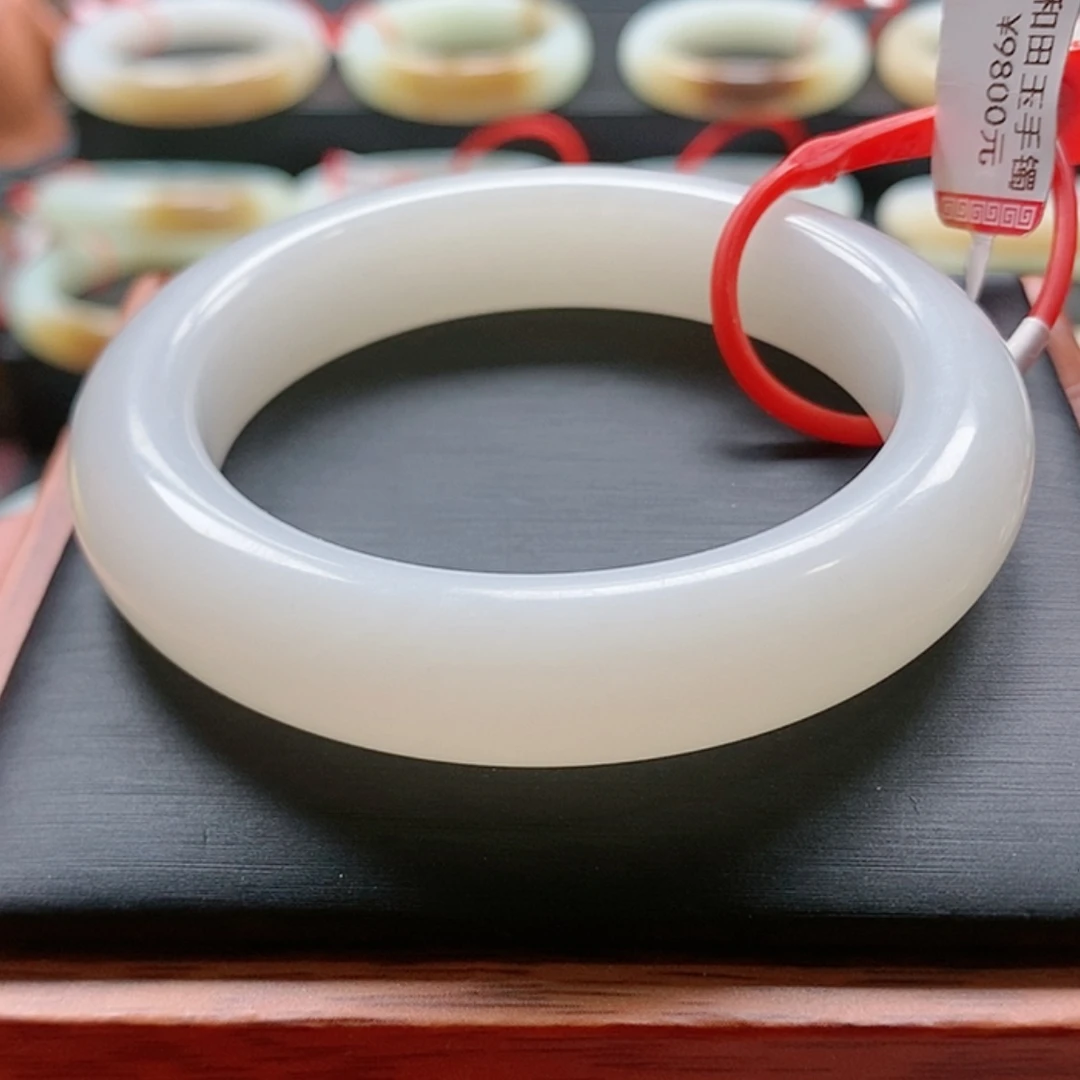 【闪购商品】和田玉55未镶嵌和田玉手镯