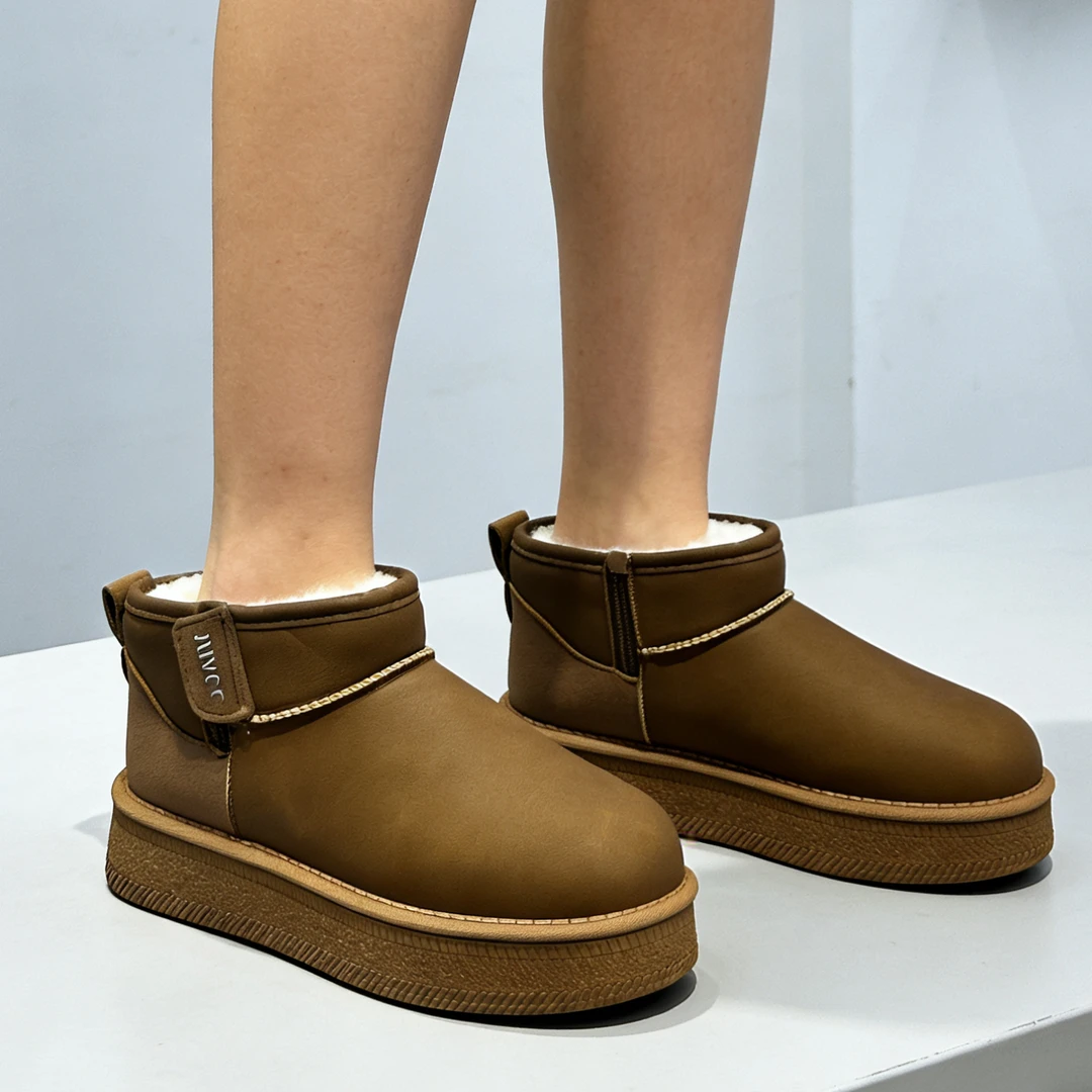 S-600女士冬季防水厚底雪地靴（拍大一码）