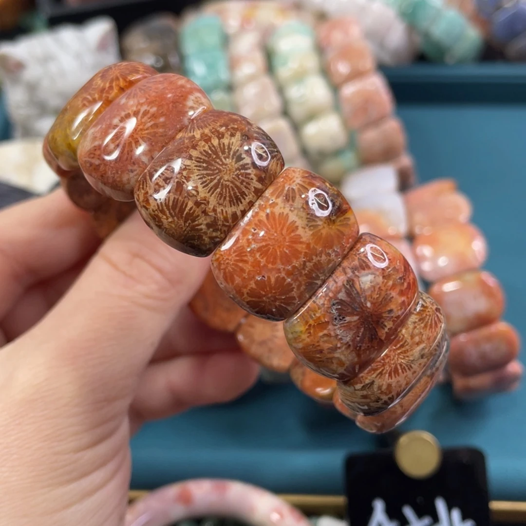 未镶嵌手镯硅化玉