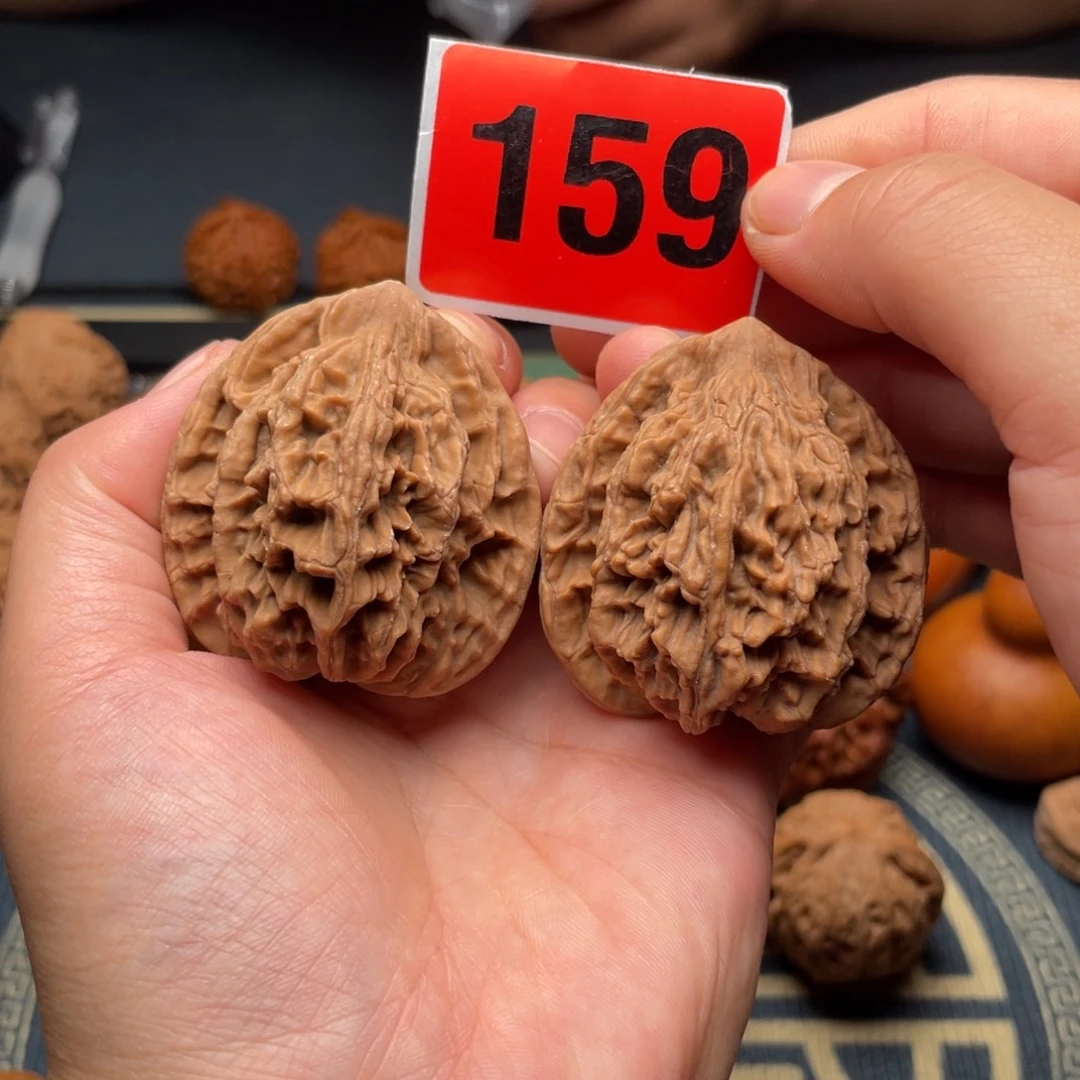 把件文玩核桃44全品虎头159号