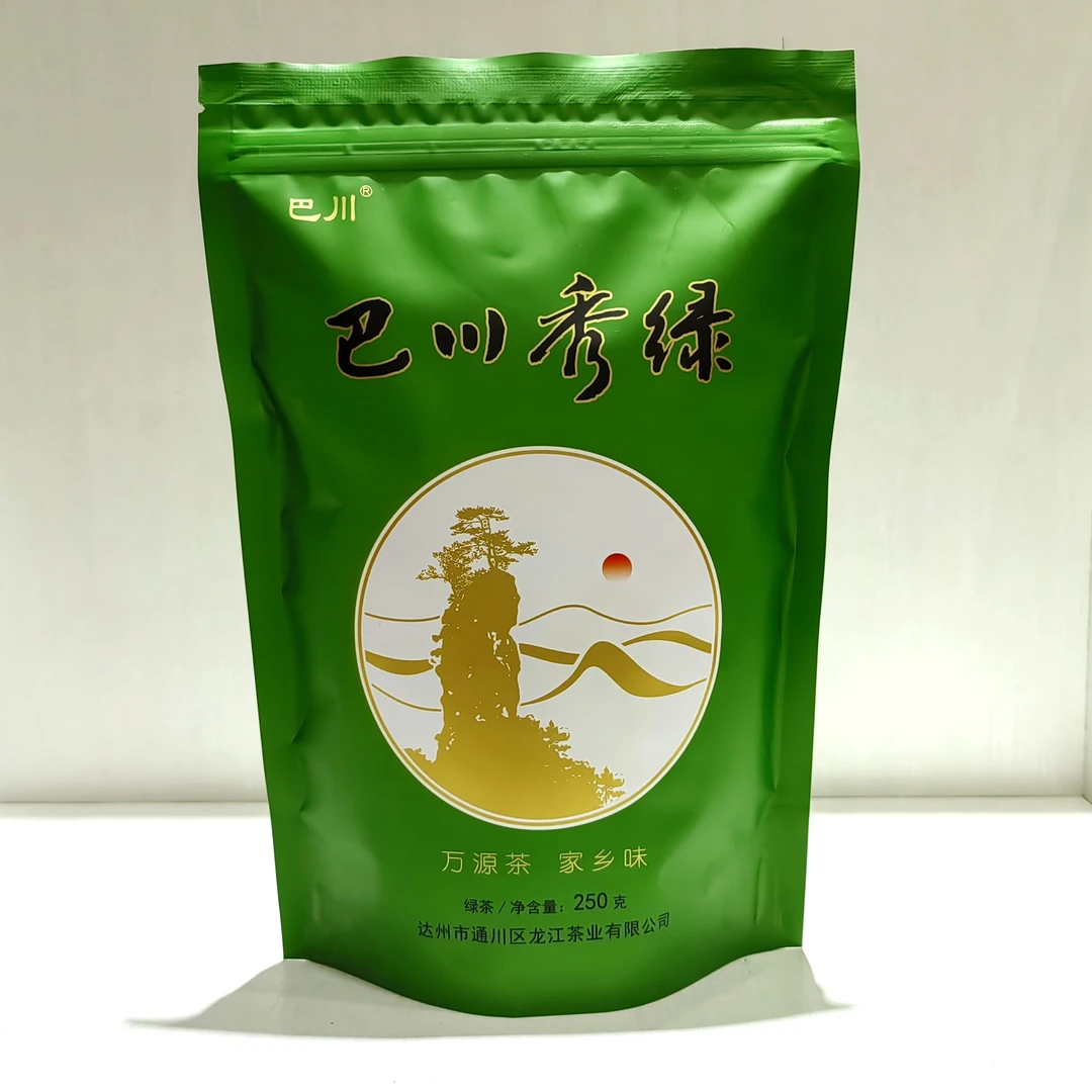 达州万源巴川秀绿250g，炒青绿茶高山明前绿茶，栗香浓郁滋味浓醇