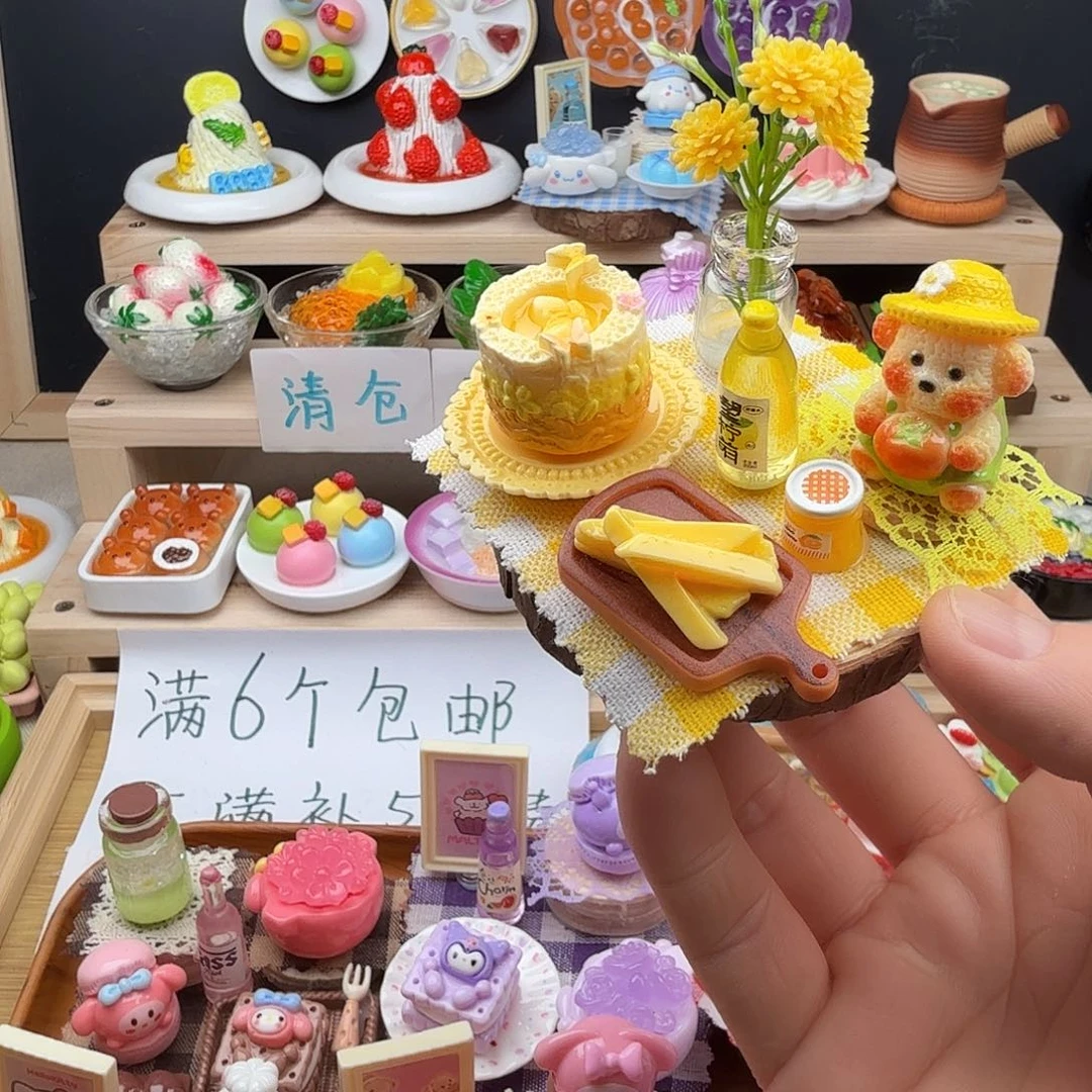 树脂食玩冰箱贴 凭开箱视频售后