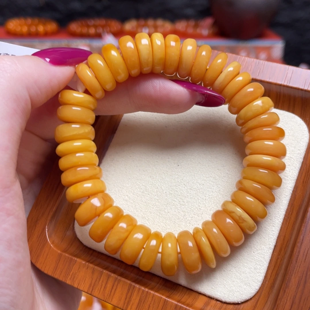 手链蜜蜡未镶嵌手串