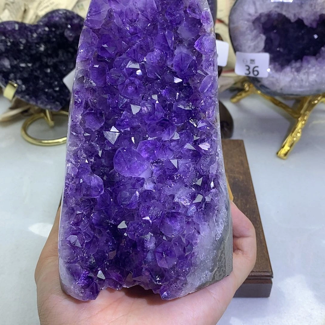 未镶嵌紫晶大型摆件（非配饰）