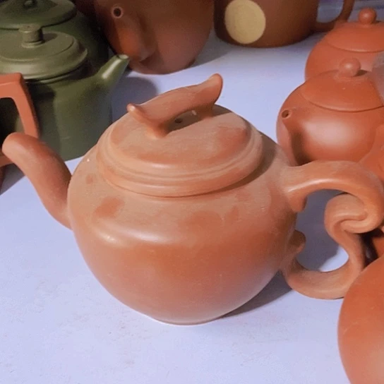全手工半手工制作宜兴紫砂壶