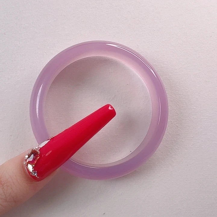 两***妈玛瑙/玉髓手镯未镶嵌