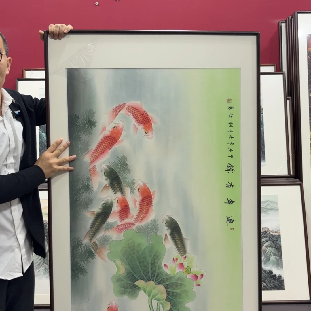 国画手绘作品160/80