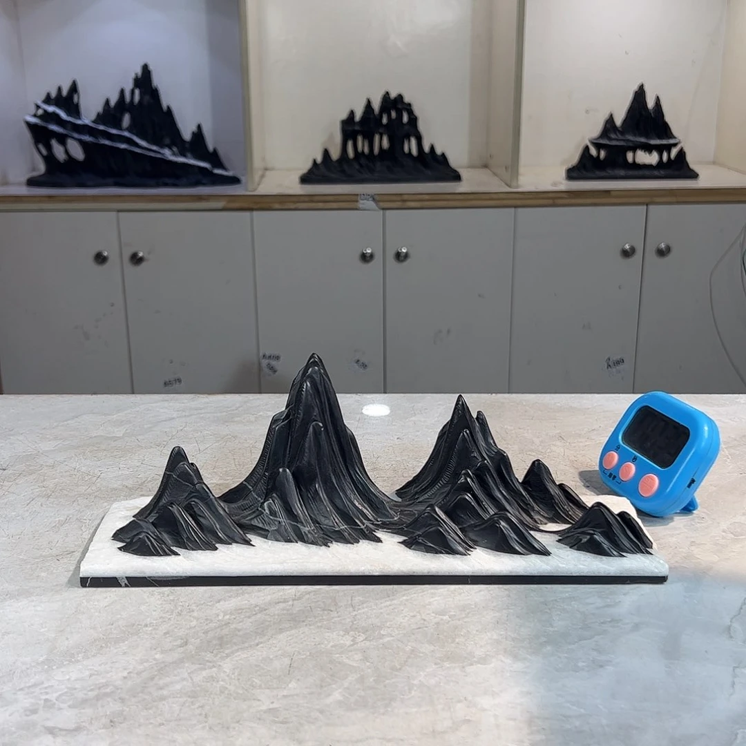 灵璧奇石博览会摆件白*