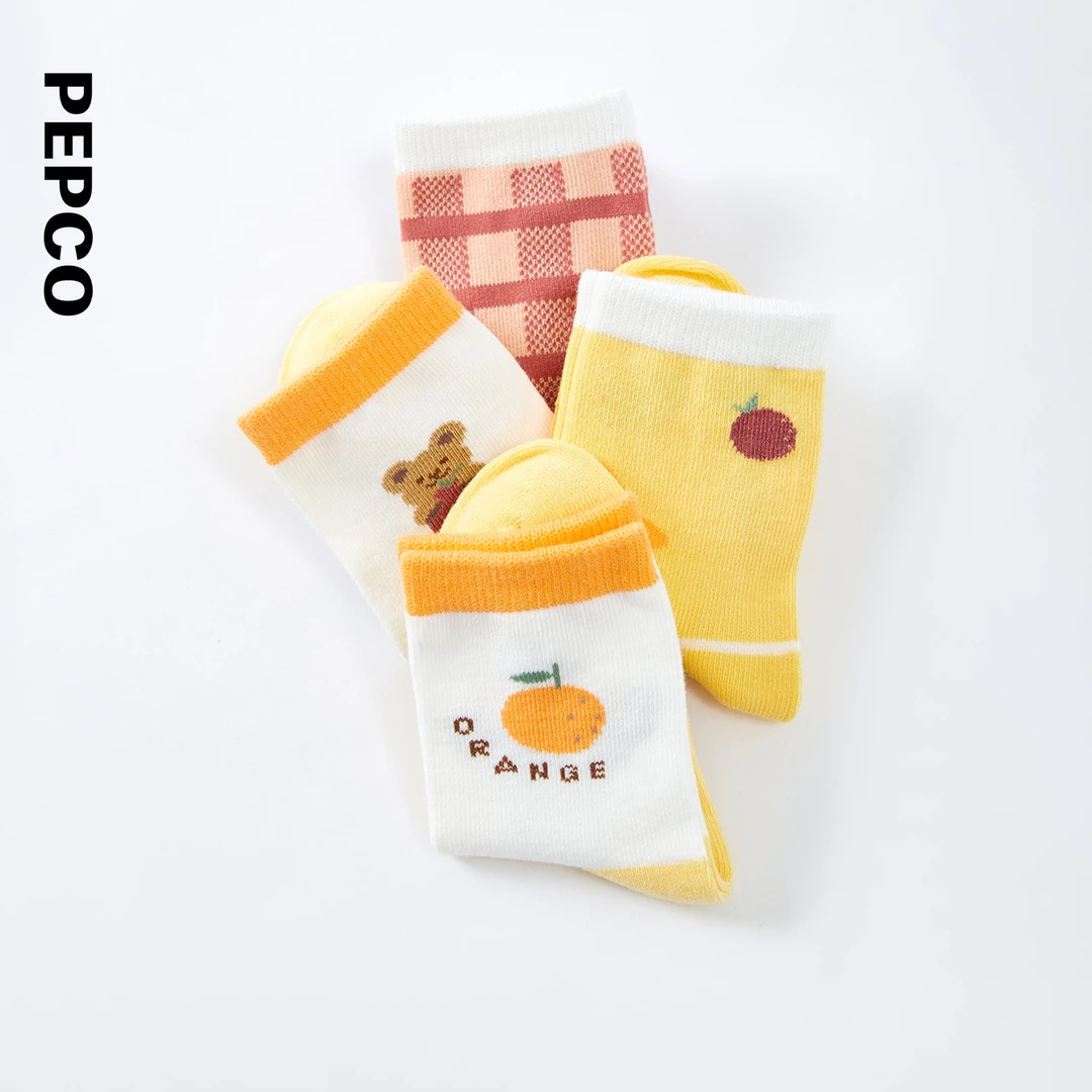 小猪班纳女童袜子（四双装）822330409