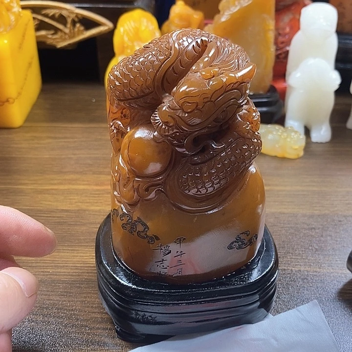 寿山石印石磊*下寿山石