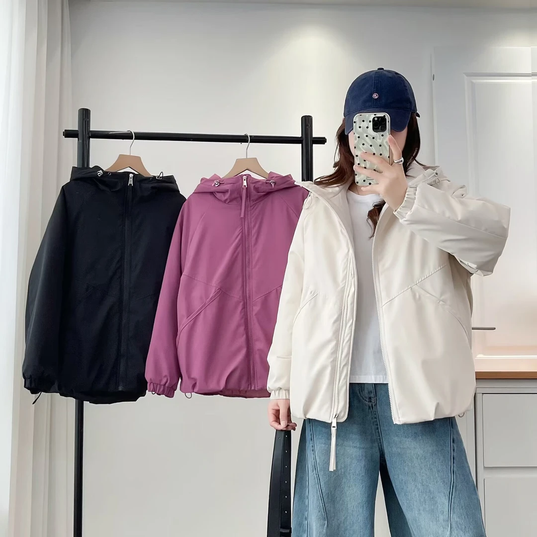 100-200斤大码女装胖mm秋冬款时尚百搭连帽休闲棉服保暖外套8627