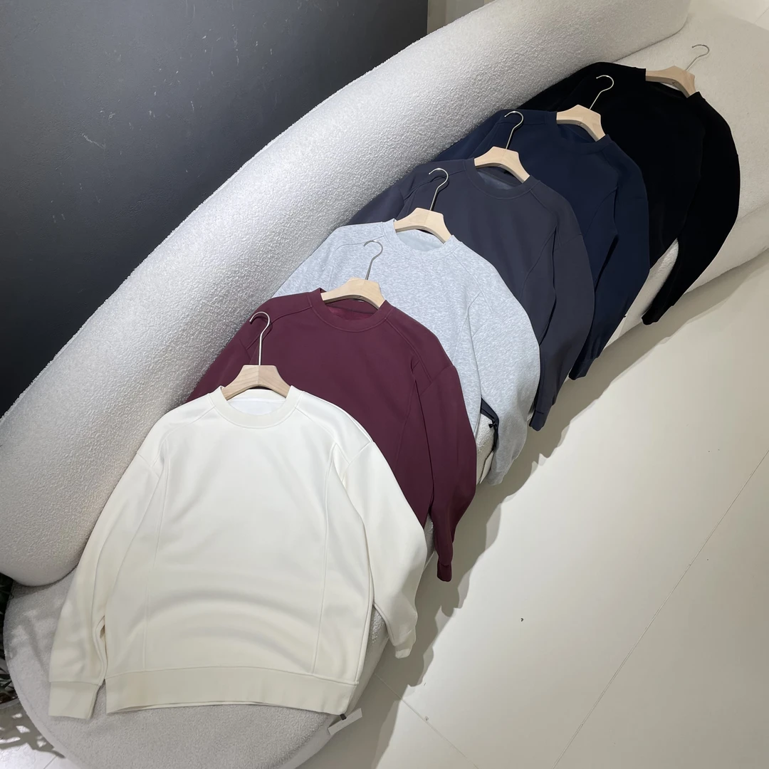 铭悦金松秋冬款卫衣加绒加厚休闲百搭简约纯色上衣宽松内搭长袖