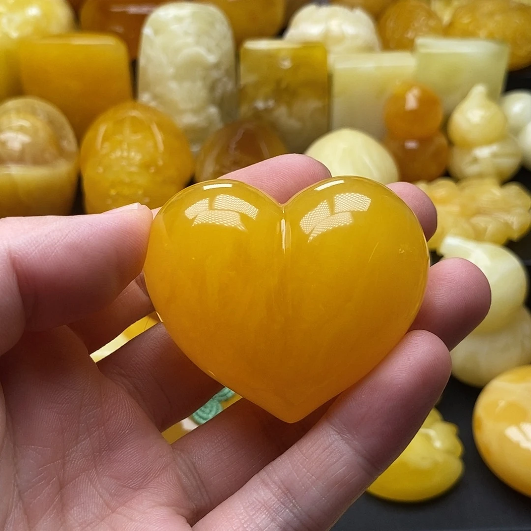 琥珀颈饰未镶嵌琥珀蜜蜡