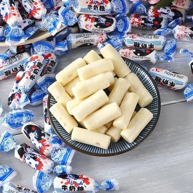 金乐猴 小白兔怀旧牛奶糖结婚糖果儿童休闲零食喜糖袋装年货批发