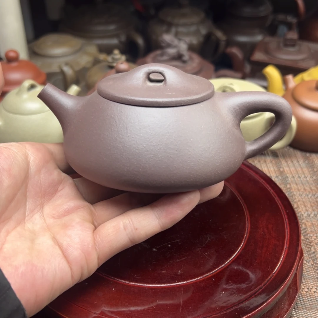 茶壶紫砂宜兴原矿紫砂壶200毫升容量