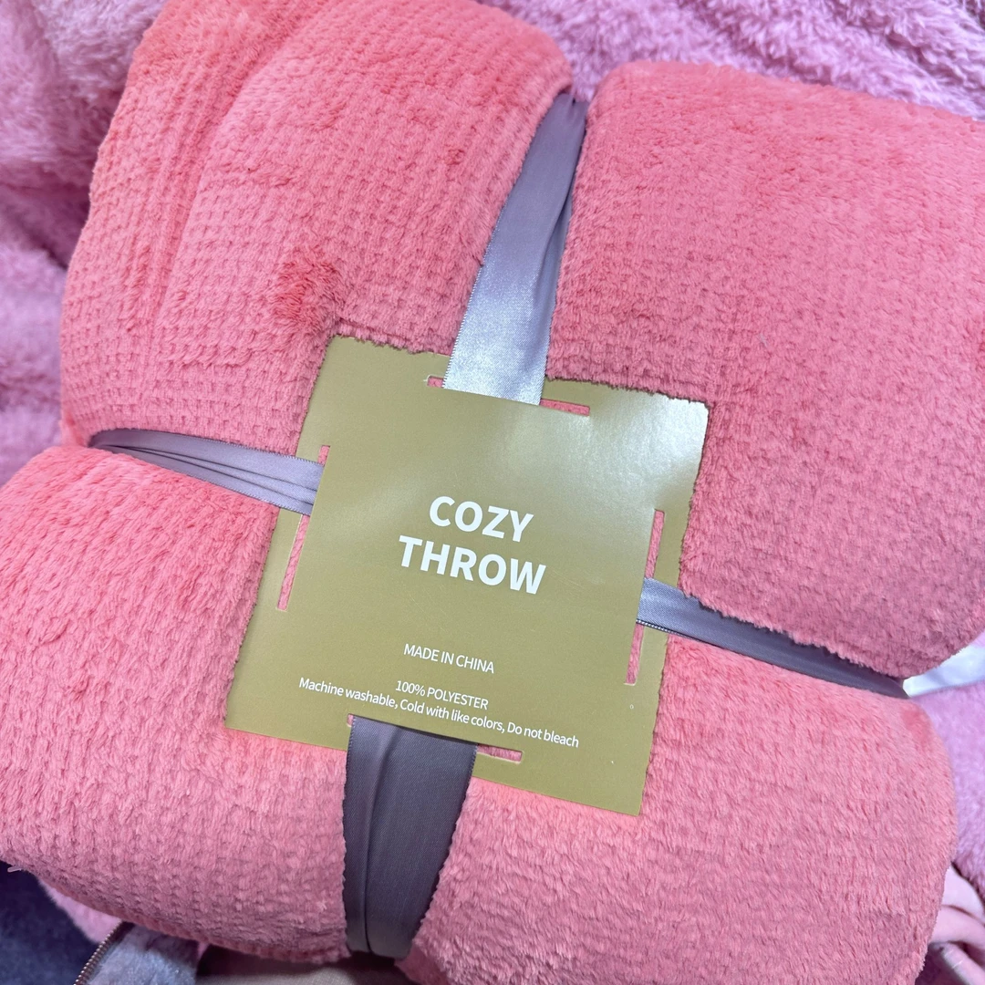 2米2二米4 双层三角针 加厚毛毯被