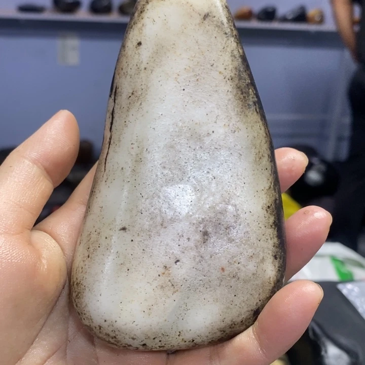 和田玉未镶嵌挂件无***交