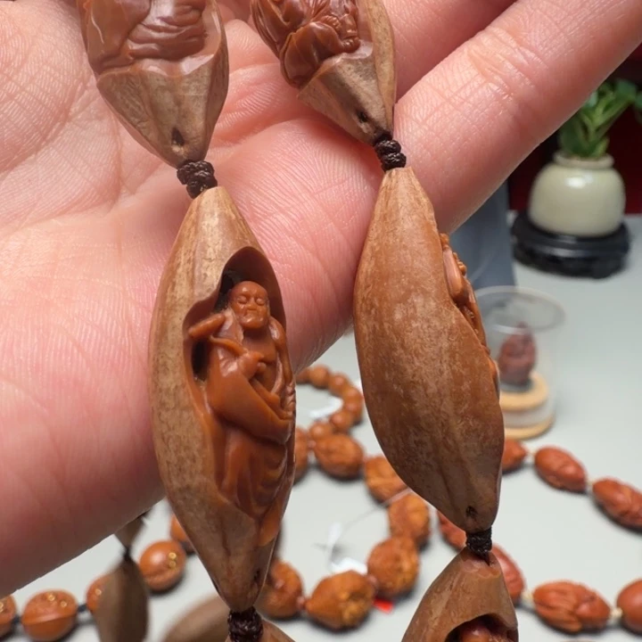 橄榄核手串/手链开窗十八罗汉