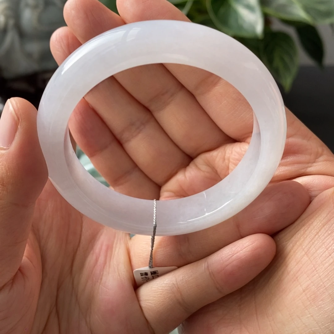 翡翠未镶嵌手镯天然