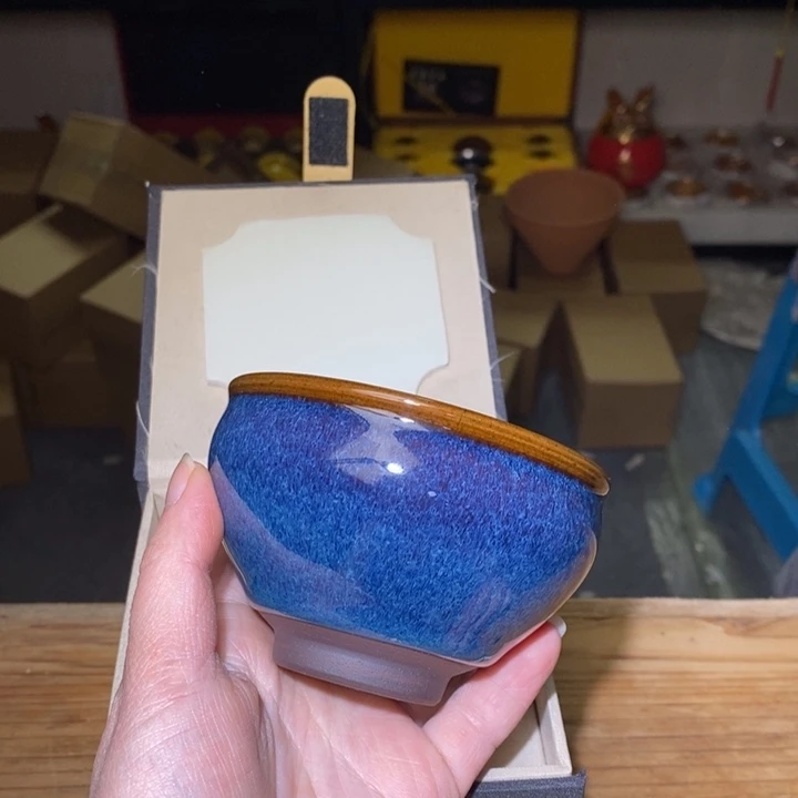 茶盏全品带礼盒，建盏主人杯