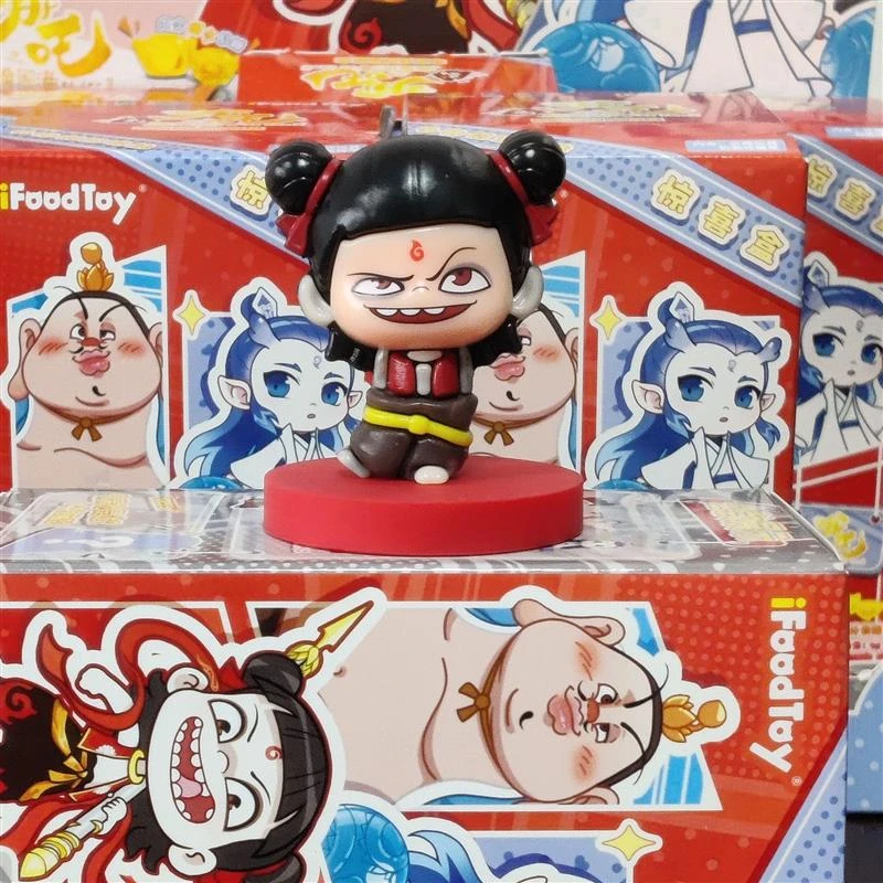 哪吒2之魔童闹海6款手办小神仙摆件周边玩偶公仔敖丙玩具