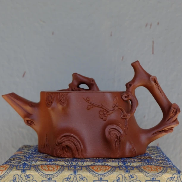 宜兴紫砂壶 全手工制作 黄龙山原矿底槽清 铁梅