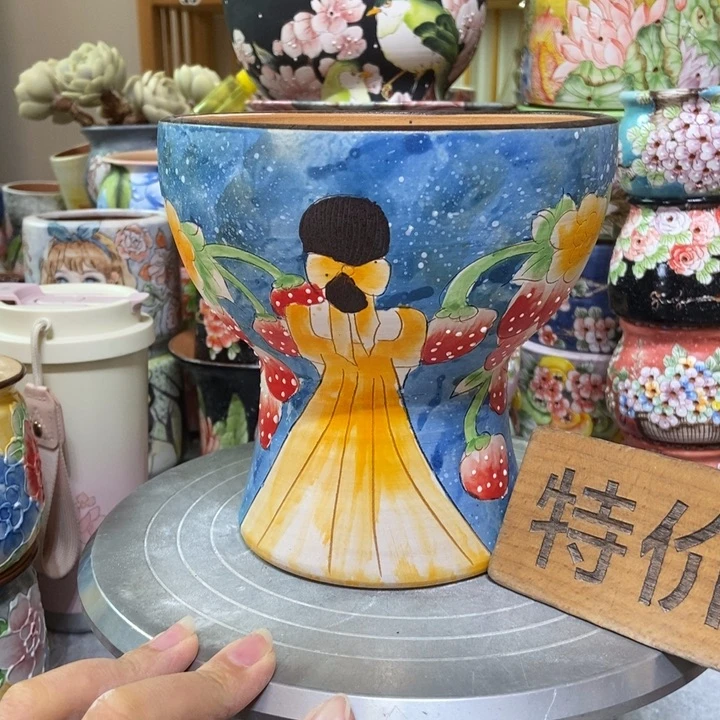 景德镇艺术手绘作品