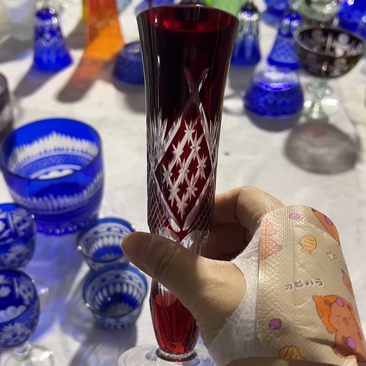 水晶玻璃手柄款微瑕一个