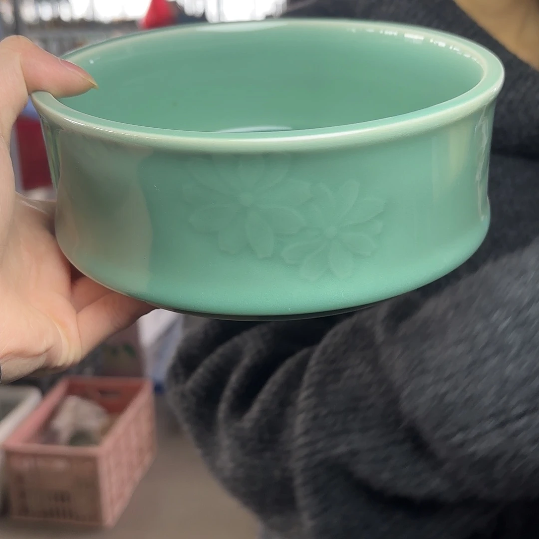 龙泉云间青瓷小米茶器