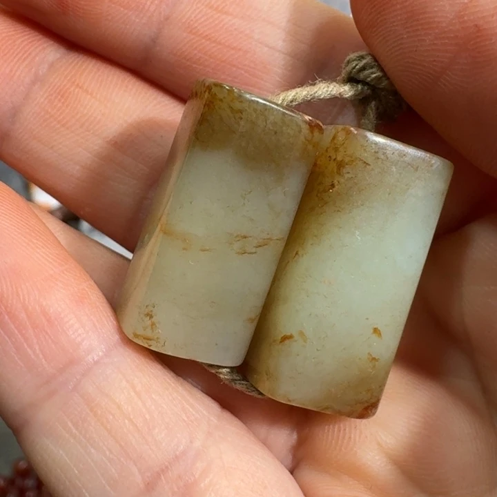 大***朝和田玉未镶嵌挂件