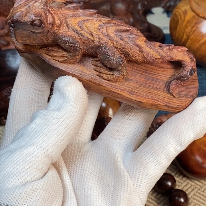 心***动黄花梨/降香黄檀把件