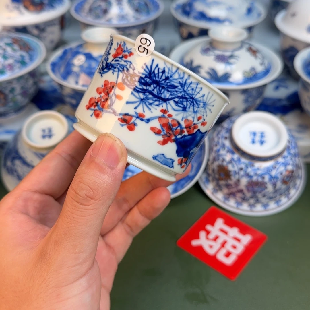 彦祖纯手工手绘茶具65