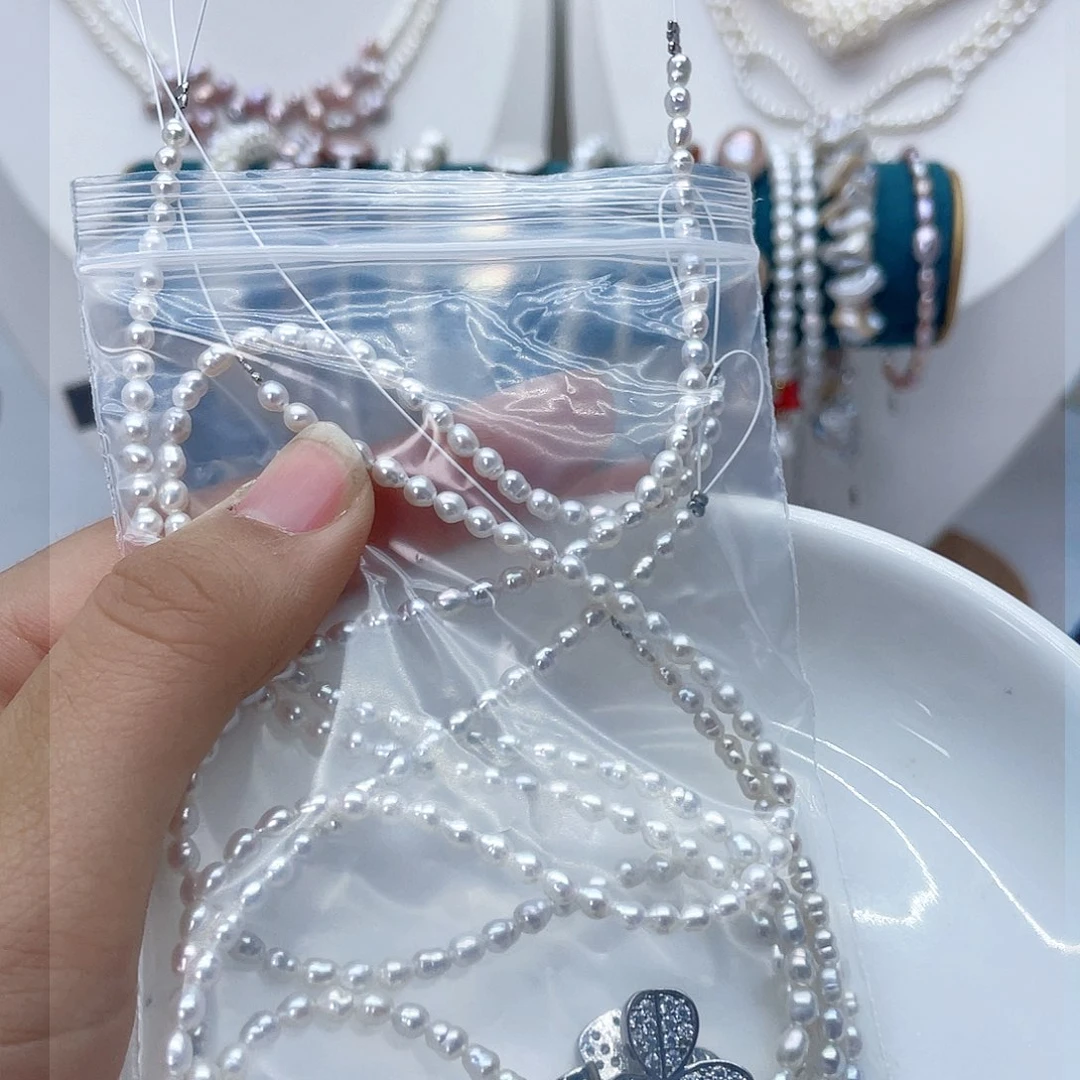 钛钢手链淡水珍珠❤️****