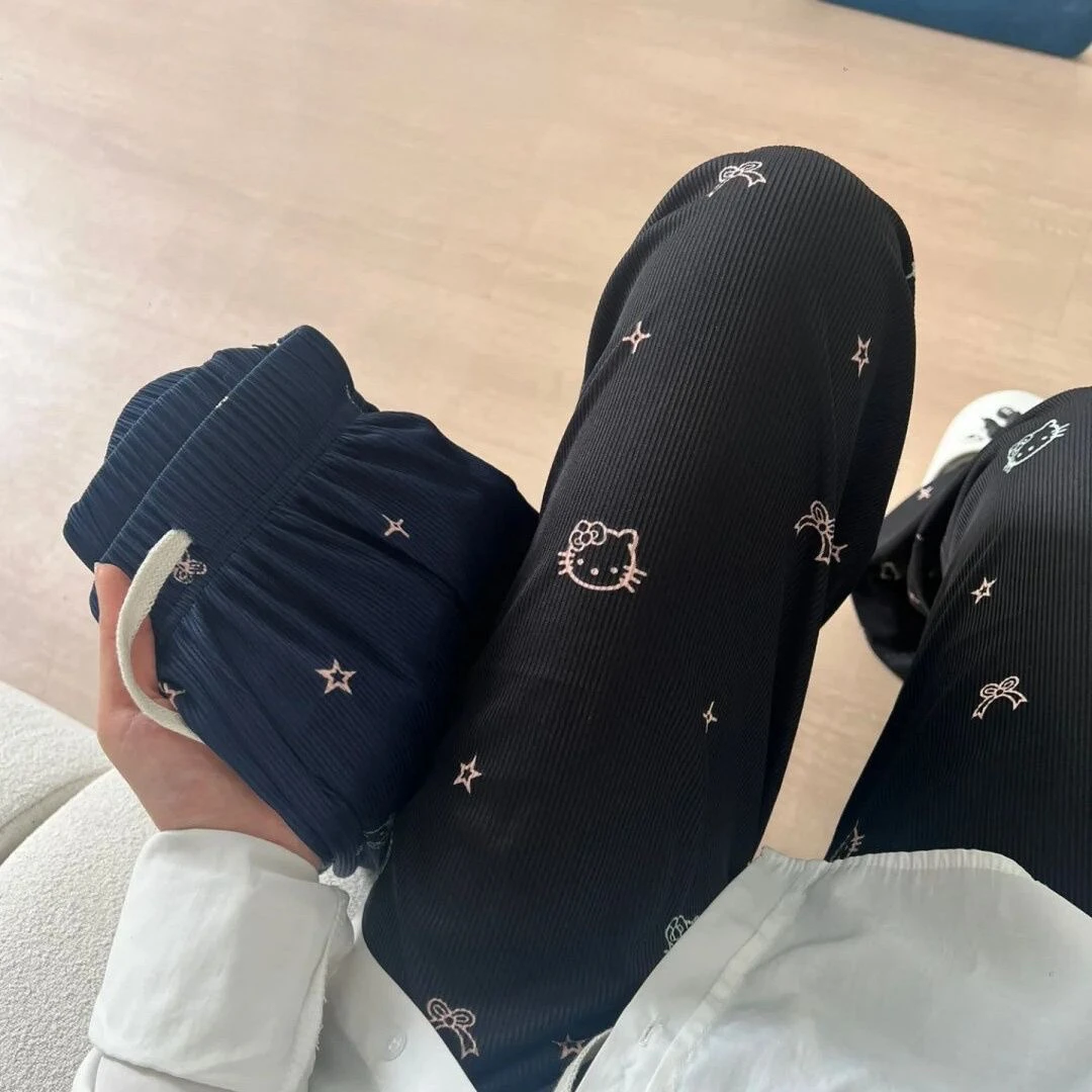 175cm高个子加长夏季薄款冰丝阔腿遛弯裤女高腰显瘦休闲直筒拖地