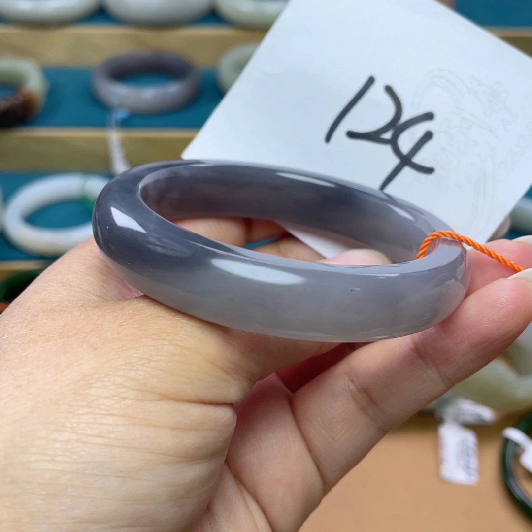 未镶嵌手镯和田玉圈口54