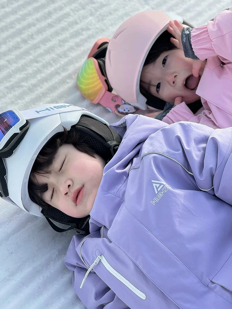 【儿童雪服套装】至高新款女男童防水防风保暖加厚滑雪装备滑雪服