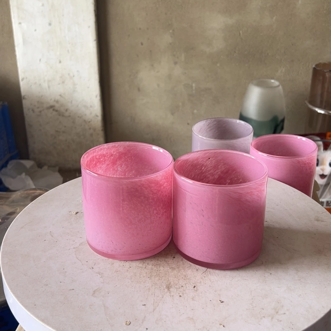 弘扬琉璃花器微瑕高度10