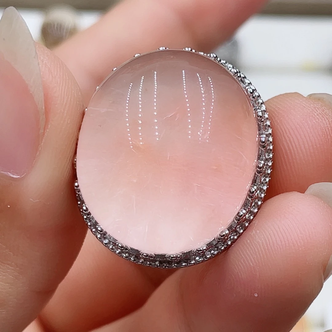 水晶磨合银S925镶嵌机***孟