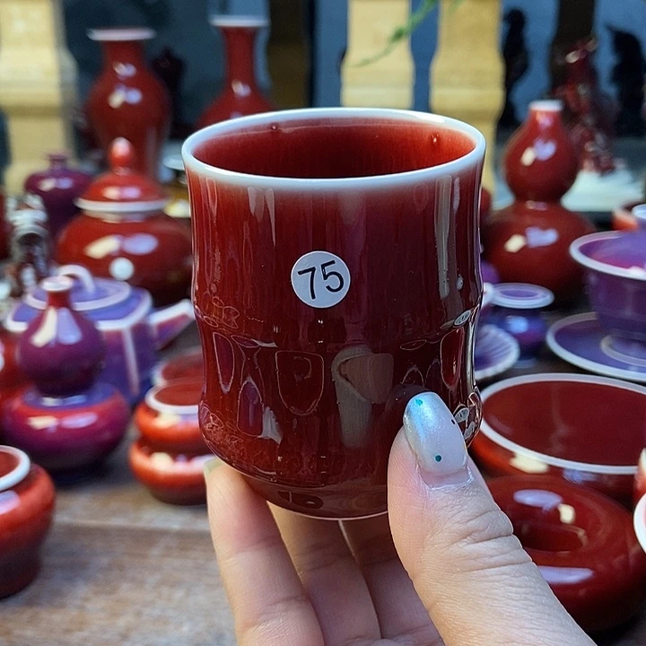 陶瓷景德镇名陶坊原矿郎红