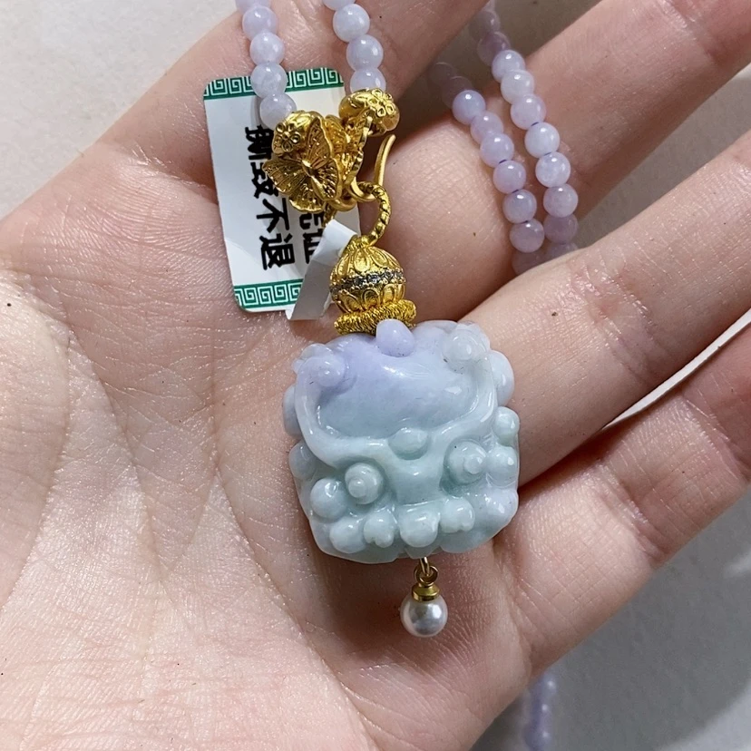 【闪购商品】翡翠未镶嵌颈饰吊坠