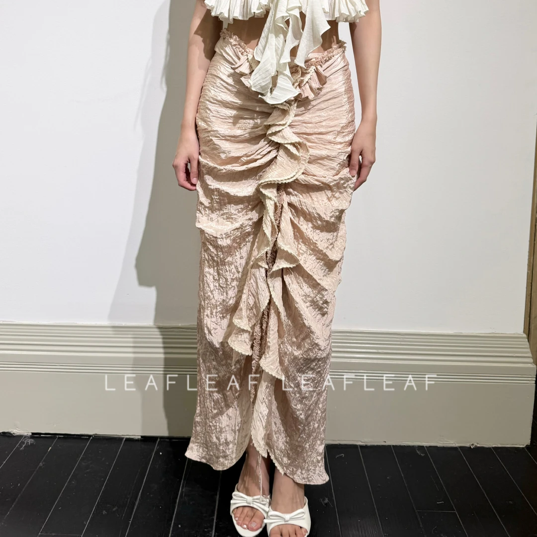 ASSIGNMENTS 花边流苏半裙 LEAFLEAF设计师品牌