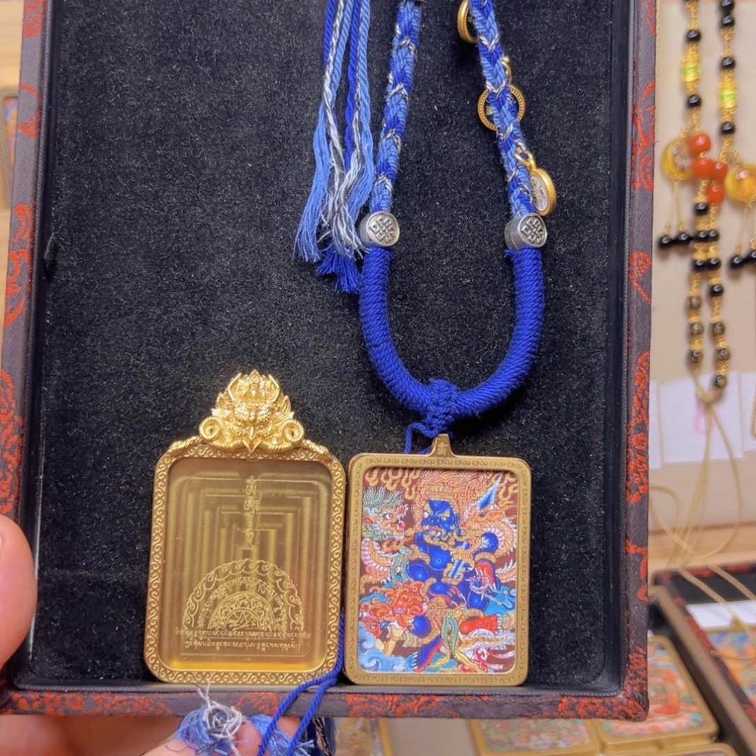 吊坠不动明王单面大鹏鸟