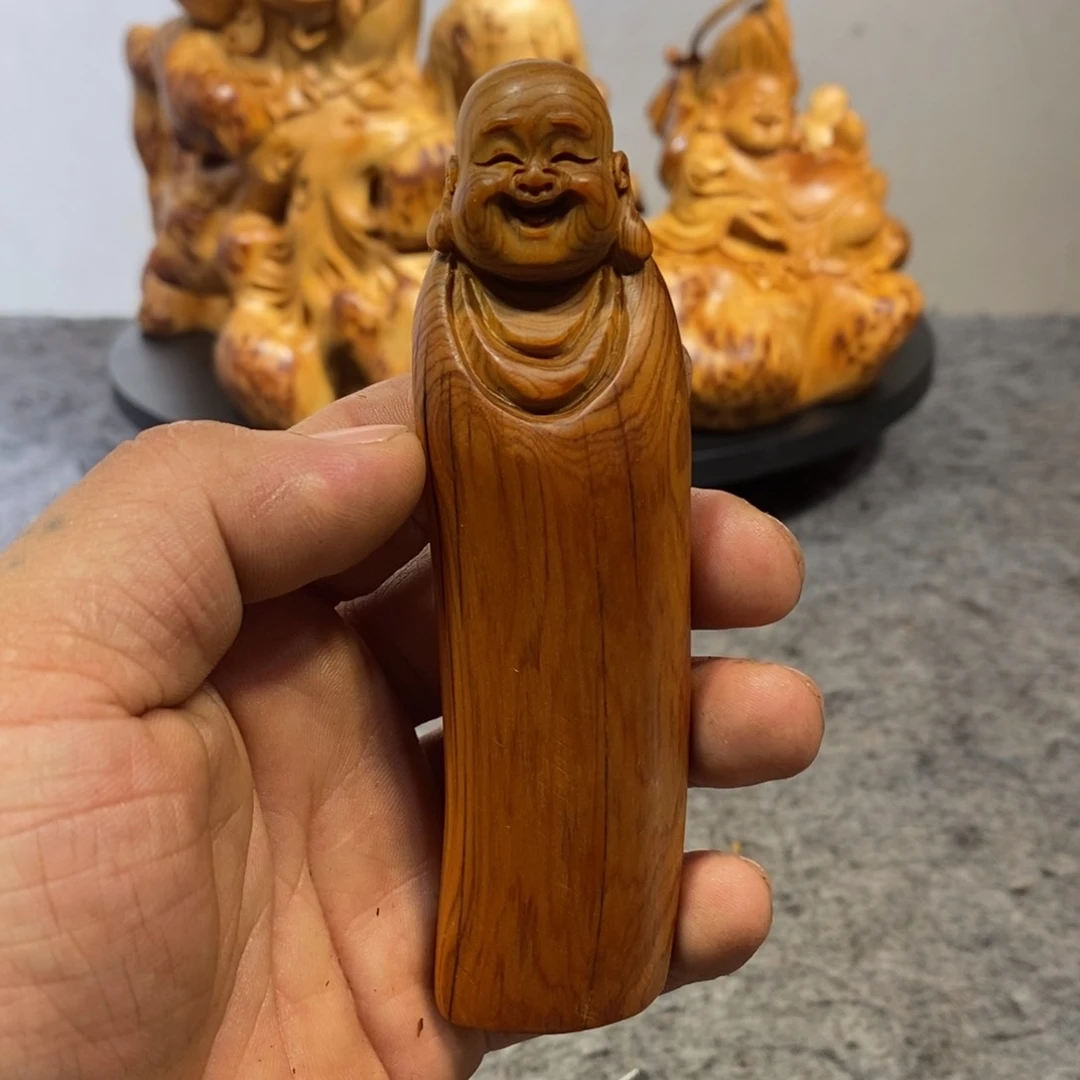 柏木（崖柏）木雕工艺品摆件家居装饰手把件