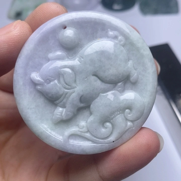 颈饰未镶嵌翡翠翡翠